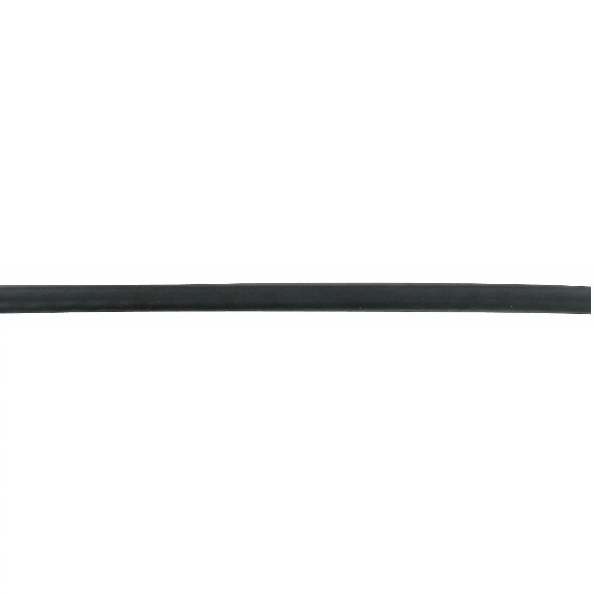 Parker Air Brake Tubing,1/2  In. OD, Blk 1120-8B-BLK-100