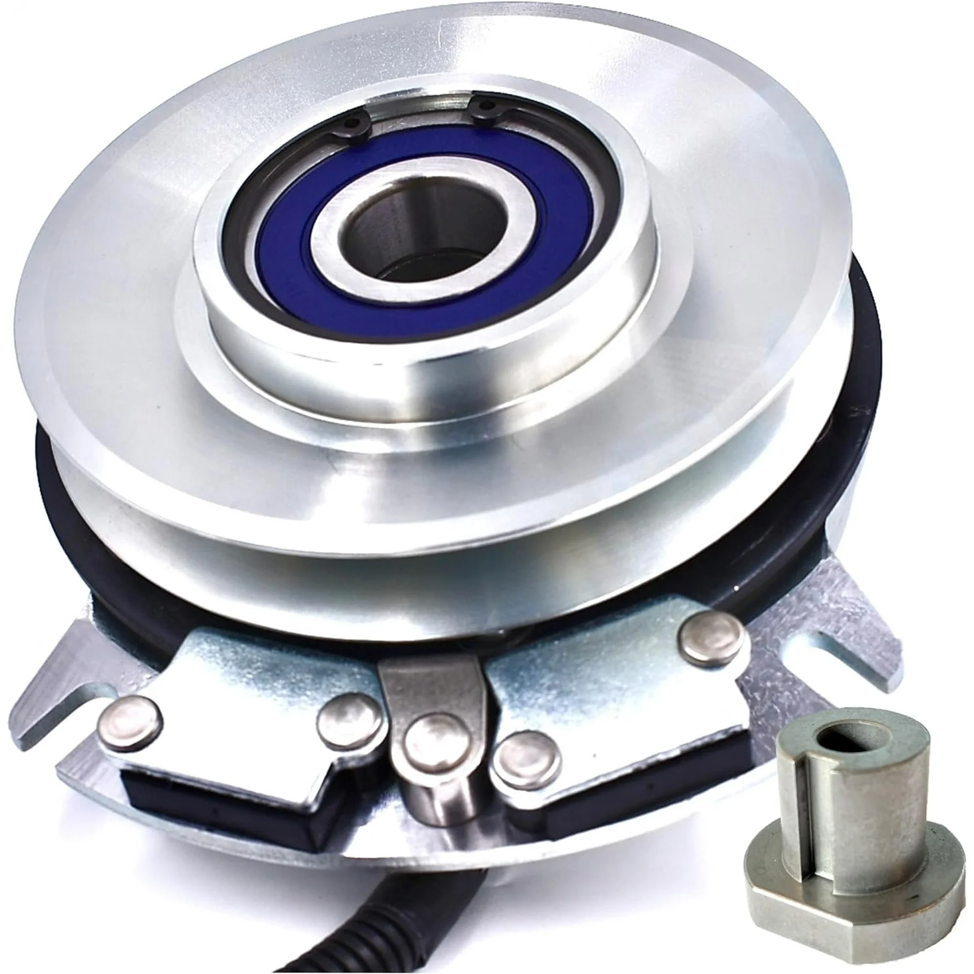 HD Switch 539105406 105406 HiTorque 205ftlb Upgrade, Larger Replaceable Bearing, Billet Pulley PTO Clutch fits Husqvarna Dixon Yazoo Kees Craftsman Massey Poulan Roper Sears 5218-83 5218-305 Mowers