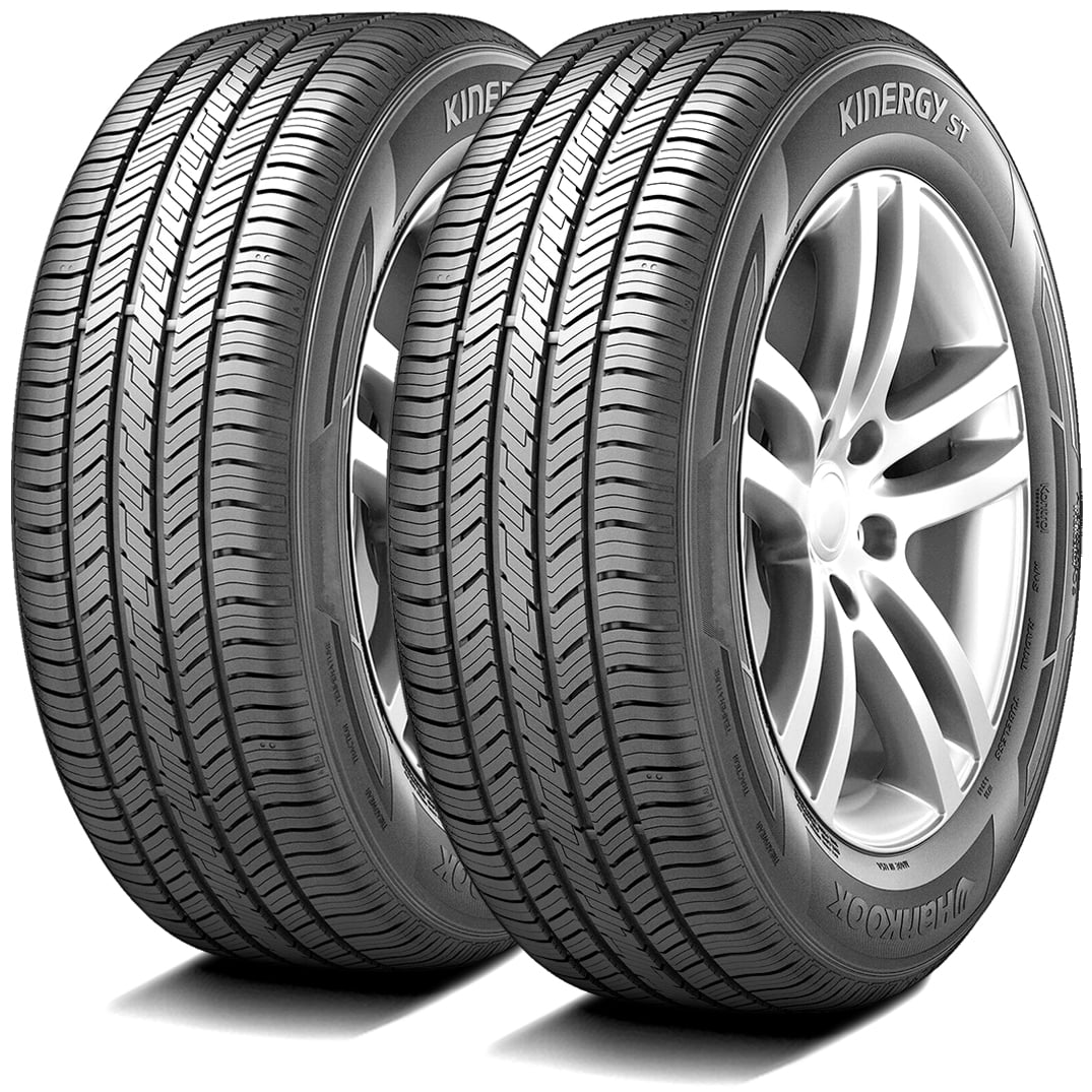 Pair of 2 (TWO) Hankook Kinergy ST 225/60R17 99T AS All Season A/S Tires Fits: 2018-23 Subaru Crosstrek Convenience, 2019-21 Jeep Cherokee Latitude Plus