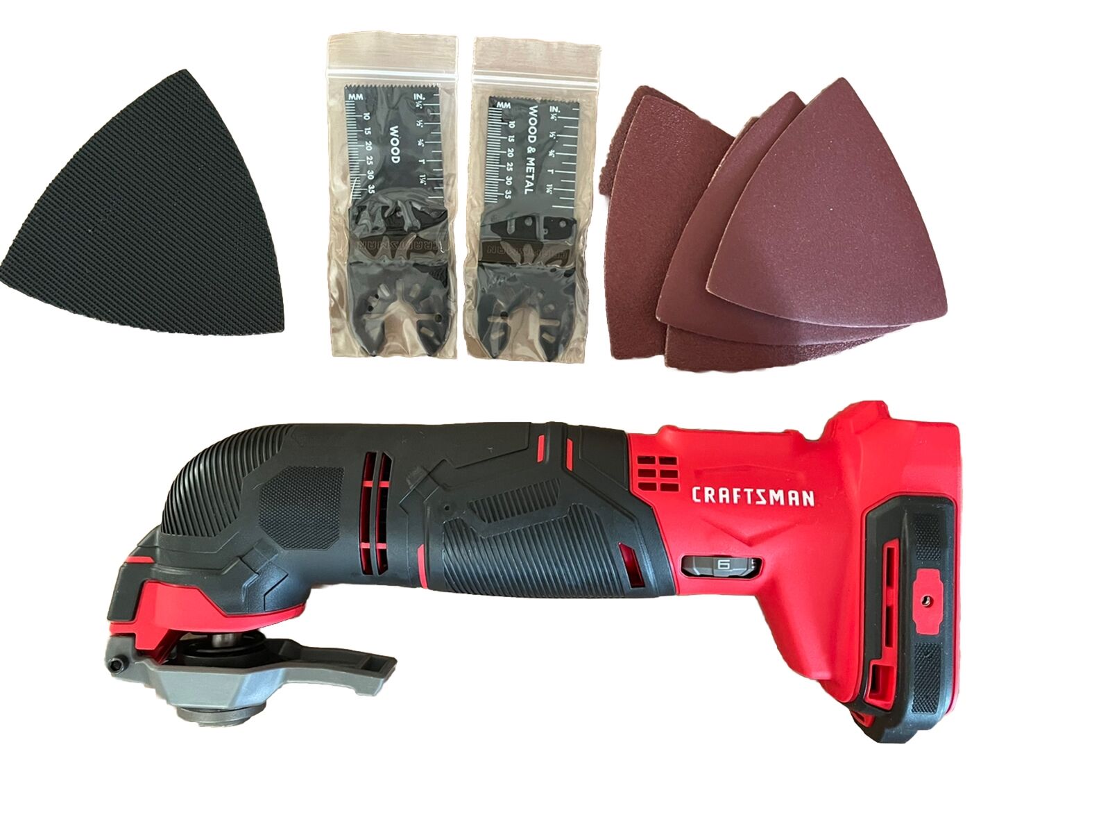 CRAFTSMAN V20 Cordless 20-volt Max Variable Speed 12-Piece Oscillating Tool Kit TOOL ONLY  Special Purchase