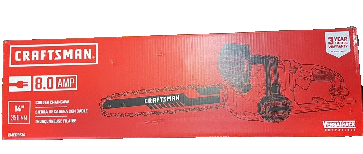 CRAFTSMAN  14-in Corded Electric 8 Amp Chainsaw  SPECIAL PURCHASE
