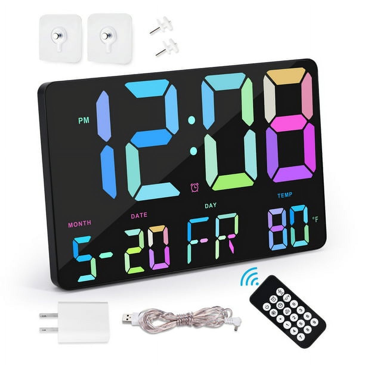 Digital Wall Clock, 11.5