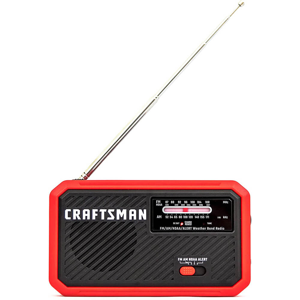 Craftsman CMXZRAZW822 Emergency Weather Alert Radio with Battery Backup