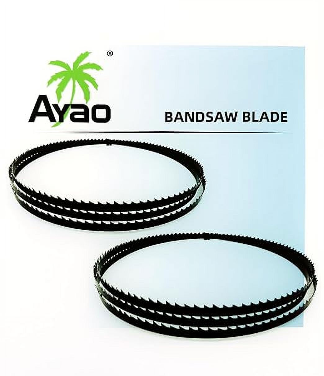 AYAO 70-1/2-Inch X 1/4-Inch X 14TPI Bandsaw Blades to Fit Craftsman 921400, Rikon 10-305 and 10-3061 10