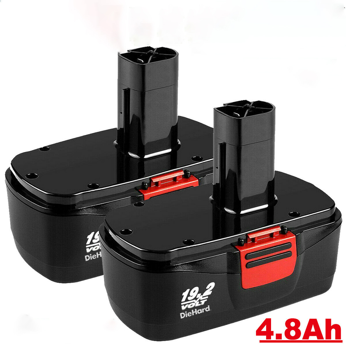 2Pack for Craftsman 19.2V 4.8AH C3 DieHard 11375 Battery NiCD 130279005 11376