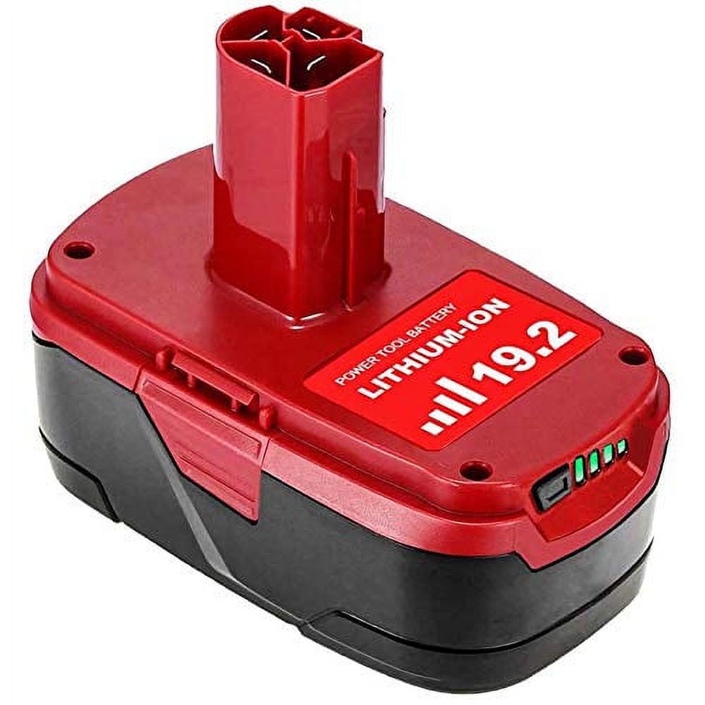 19.2 Volt 6000mAh C3 Replacement for Craftsman 19.2V Lithium-ion Battery XCP DieHard 315.115410 315.11485 130279005 1323903 120235021 11375