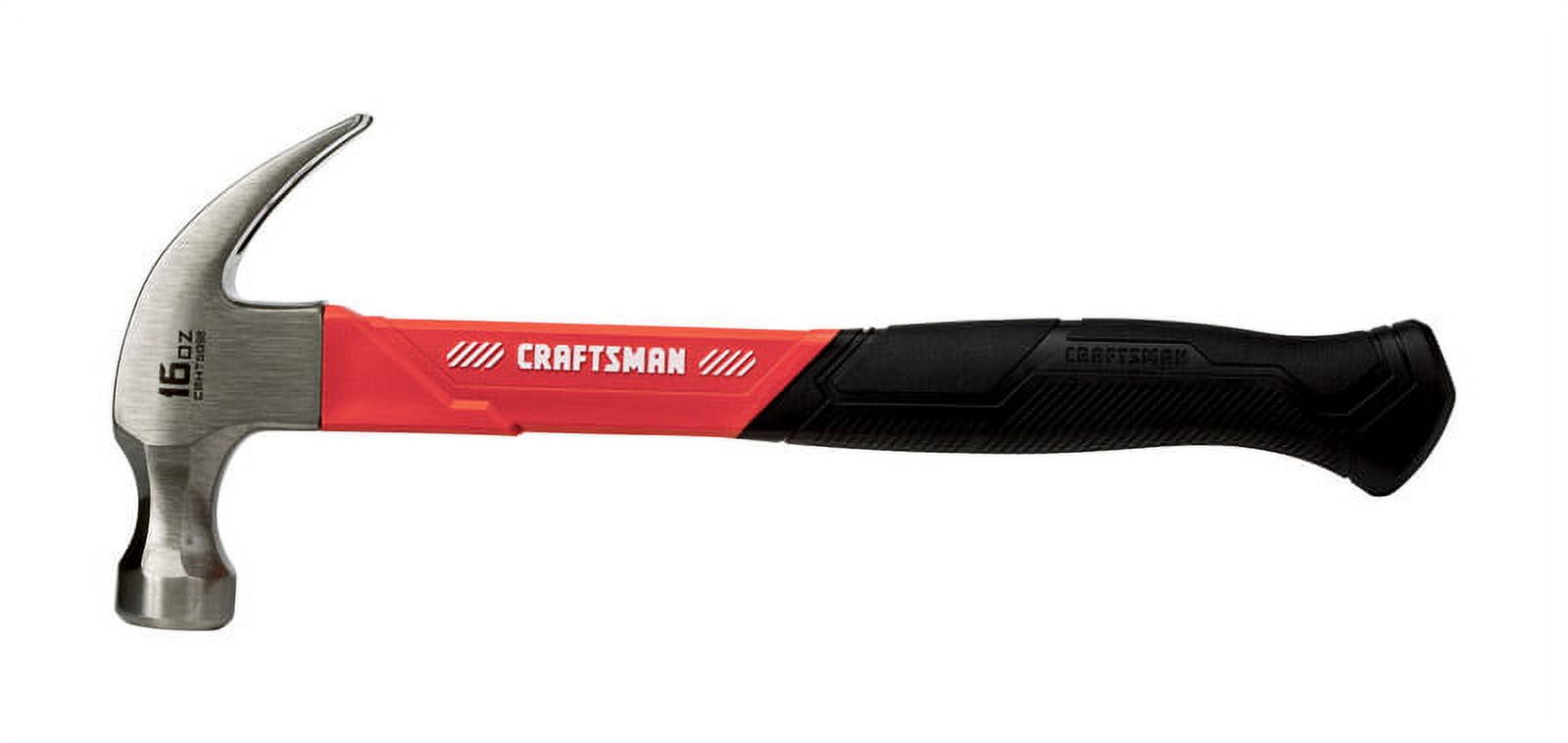CRAFTSMAN Hammer, Fiberglass, 16 oz. CMHT51398