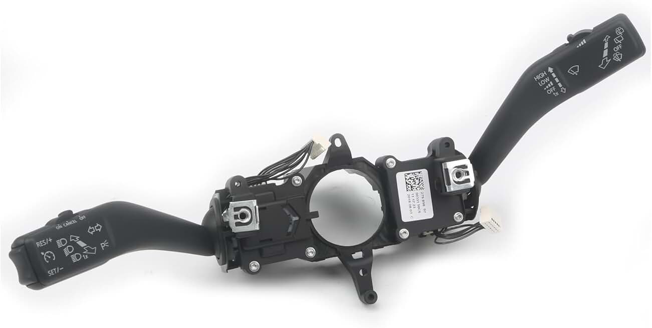 Cruise Control System Stalk Cruise Handle Compatible With VW Tiguan 5N Golf 5K Compatible With Passat 56 Compatible With Touran 1T3 Compatible With Jetta Syncro 5C Compatible With Seat Skoda 5K0 953 5