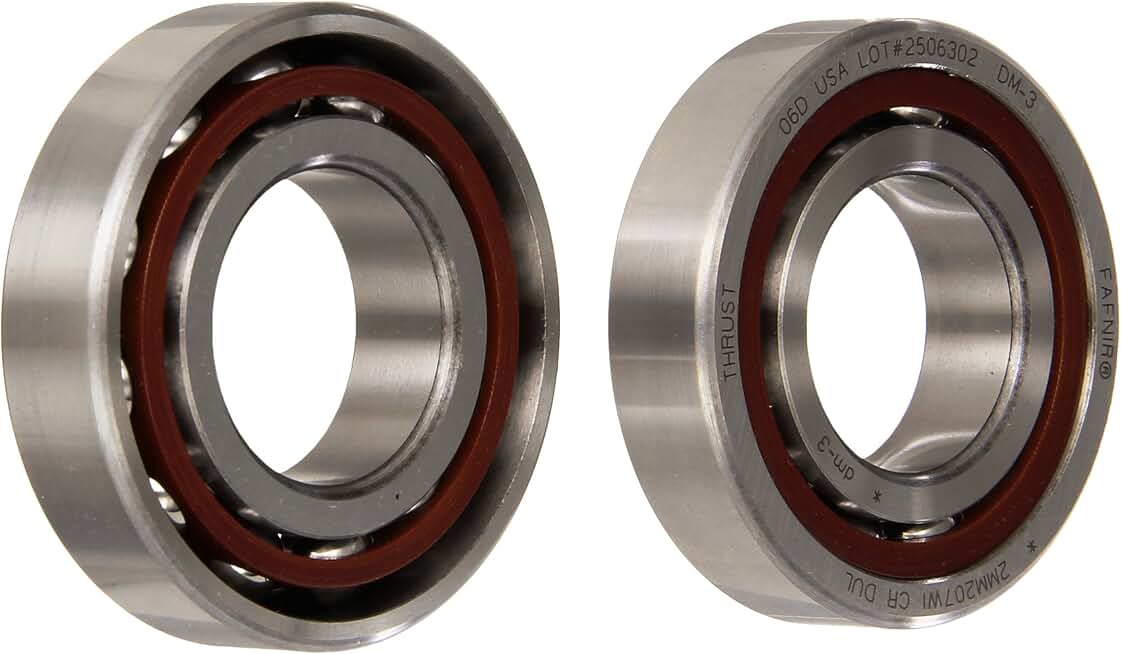 Timken 2MM207WI DUL Light Ball Bearing, Metric, 35 mm ID, 72 mm OD, 17 mm Width, Max RPM, 4490 lbs Static Load Capacity, 7800 lbs Dynamic Load Capacity