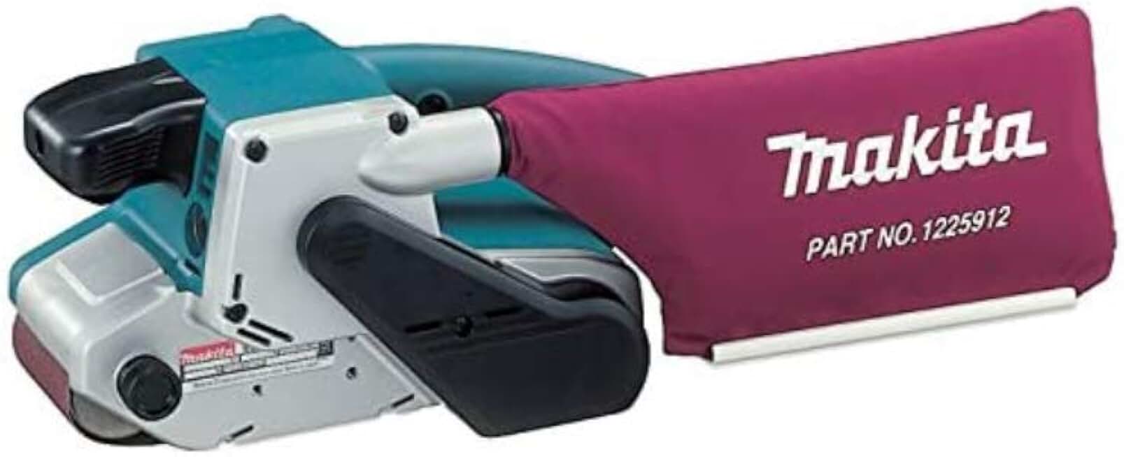 Makita 9903 Belt Sander, 8.8 AMP, Variable Speed, Auto-Tracking, Flush Sanding, Includes 1 Belt & Dust Bag
