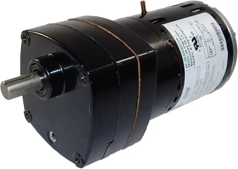 Dayton 6Z075 AC Gear Motor, 4.5 RPM, Open, 115V