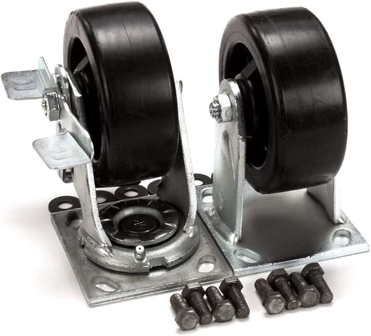 Montague 10478-7 5 Lock Unlock Caster Set, 12