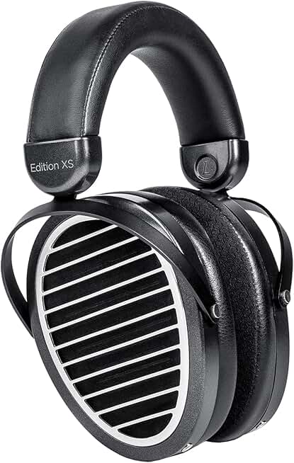 HIFIMAN Edition XS Full-Size Over-Ear Open-Back Planar Magnetic Hi-Fi Headphones with Stealth Magnets Design, Adjustable Headband, Detachable Cable for Audiophiles, Home, Studio-Black