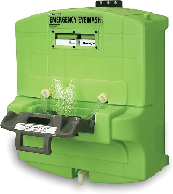 Honeywell Fendall Pure Flow 1000 Eyewash Station, 7 Gallon Capacity, 15 Minutes Wash Time, 29