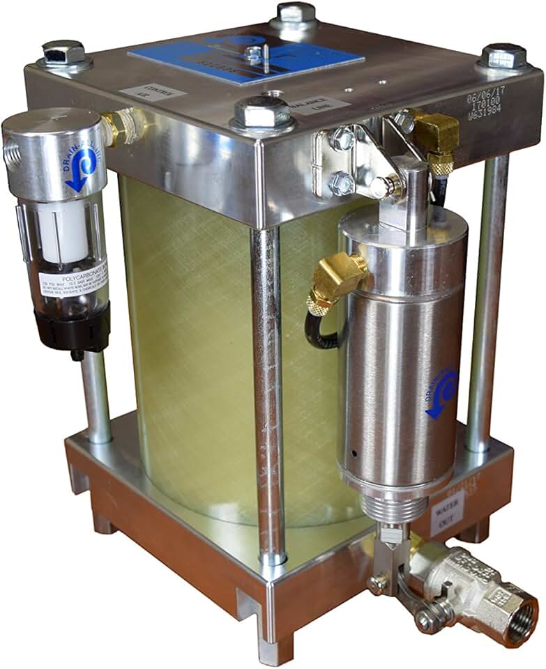 PH50-0MAAA Pressure Handler 300, Pneumatic Zero-Loss Drain Trap for Use with Compressed Air Systems, Aluminum