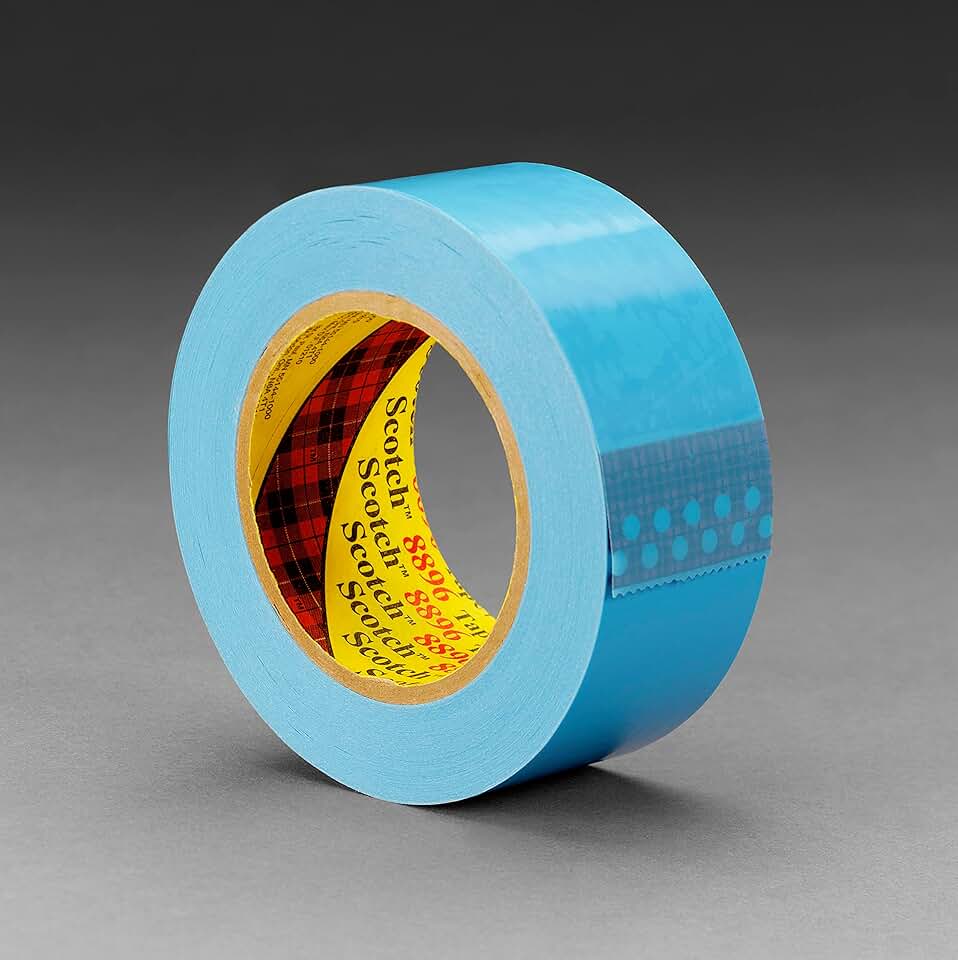 Scotch Film Strapping Tape 8896 Blue, 48 mm x 55 m (Case of 24)