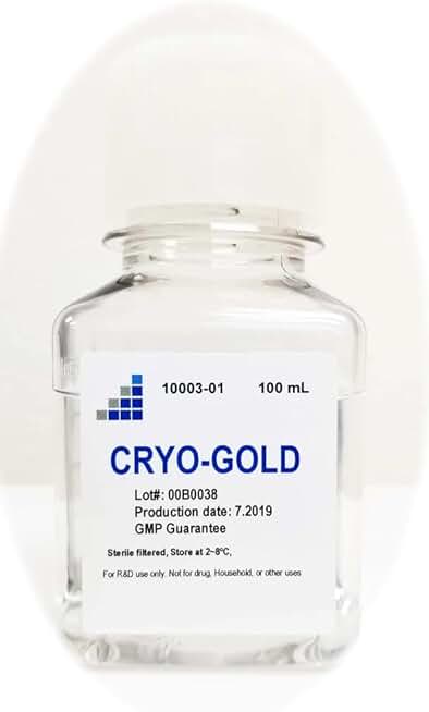 CRYO-Gold Cell/Tissue Freeze Media, STERILE Filtered, 100ML