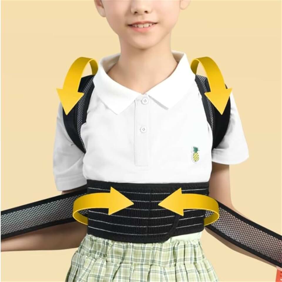 Student Special Back Orthotics Anti-Hunchback Artifact to Correct The Sitting Posture Correction Belt(Small)
