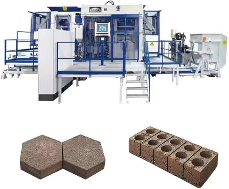 Mini Interlocking Bricks Earth Block Brick Making Machine for Sale Clay Brick Machinery