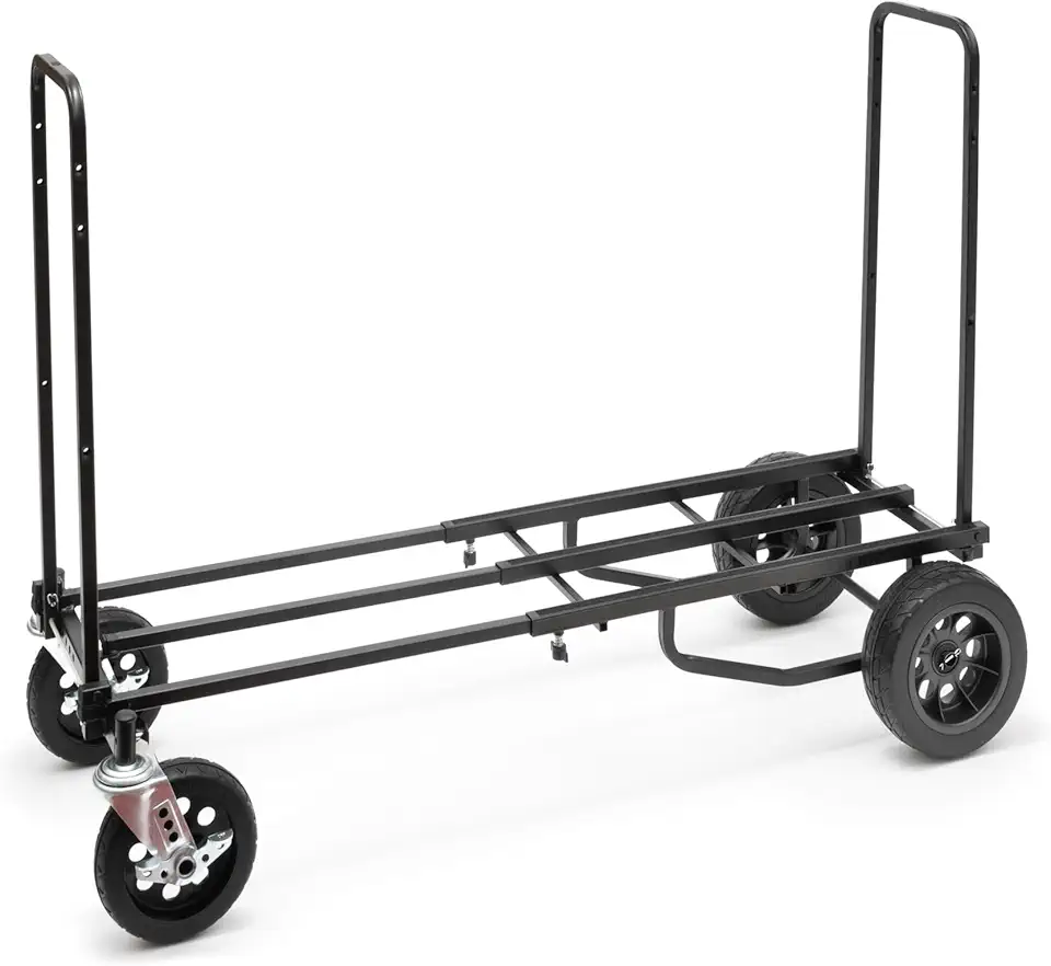 Rock-N-Roller R12STEALTH (All Terrain Stealth) 8-in-1 Folding Multi-Cart/Hand Truck/Dolly/Platform Cart/34