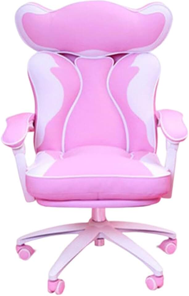 Computer Chair Lovely Live Broadcast Chair Home Furniture Student Bedroom with Foot Pedal