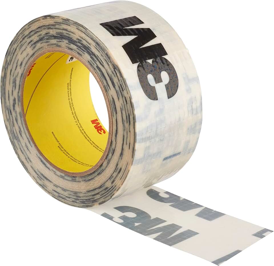 3M Grid Air Sealing Tape 8068-NL, 2 in x 25 yd, 24 rolls per case