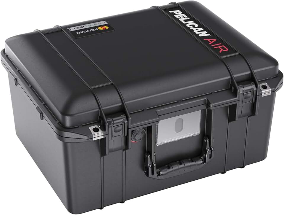 Pelican Air 1557 Case with Foam - Black