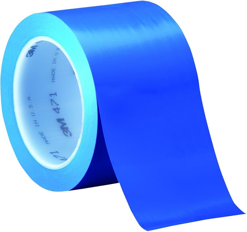3M™ 471 Vinyl Tape, 5.2 Mil, 3