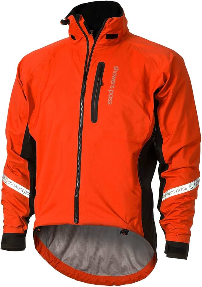 Showers Pass Elite 2.1 Cycling Jacket - Waterproof & Windproof Breathable Reflective Jacket - Packable Bike Jacket For Men