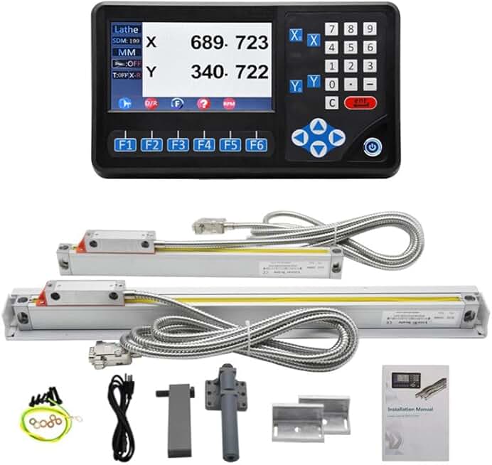 DRO Sets for Bridgeport Milling Machine 9