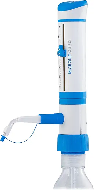 SCITUS BottleTop Dispenser, Lab Equipment for Safely and Precisely Dispensing Research Chemicals, Oils, Solvents and Reagents from Lab Bottles/Containers (5-60ml)