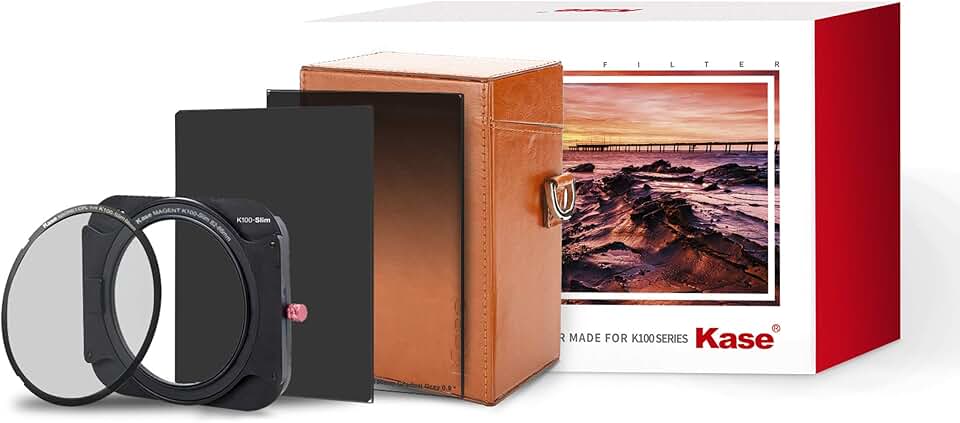 Kase Slim 1.1mm Wolverine Shockproof 100mm Filter Entry Level II Holder Kit 67mm 72mm 77mm 82mm Optical Glass ND64 Soft Grad 0.9 Magnetic CPL 100