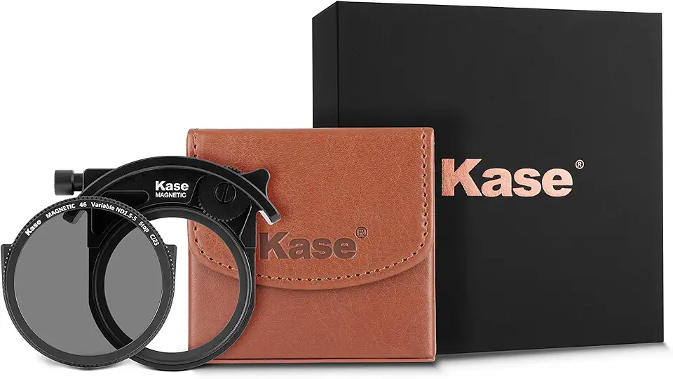 Kase Tele Drop in Slot Filter Kit Includes Magnetic Wolverine Holder 1.5 to 5 Stop Vari ND for Nikon Z 800mm f/6.3 VR S / 400mm f/2.8 TC VR S Lens