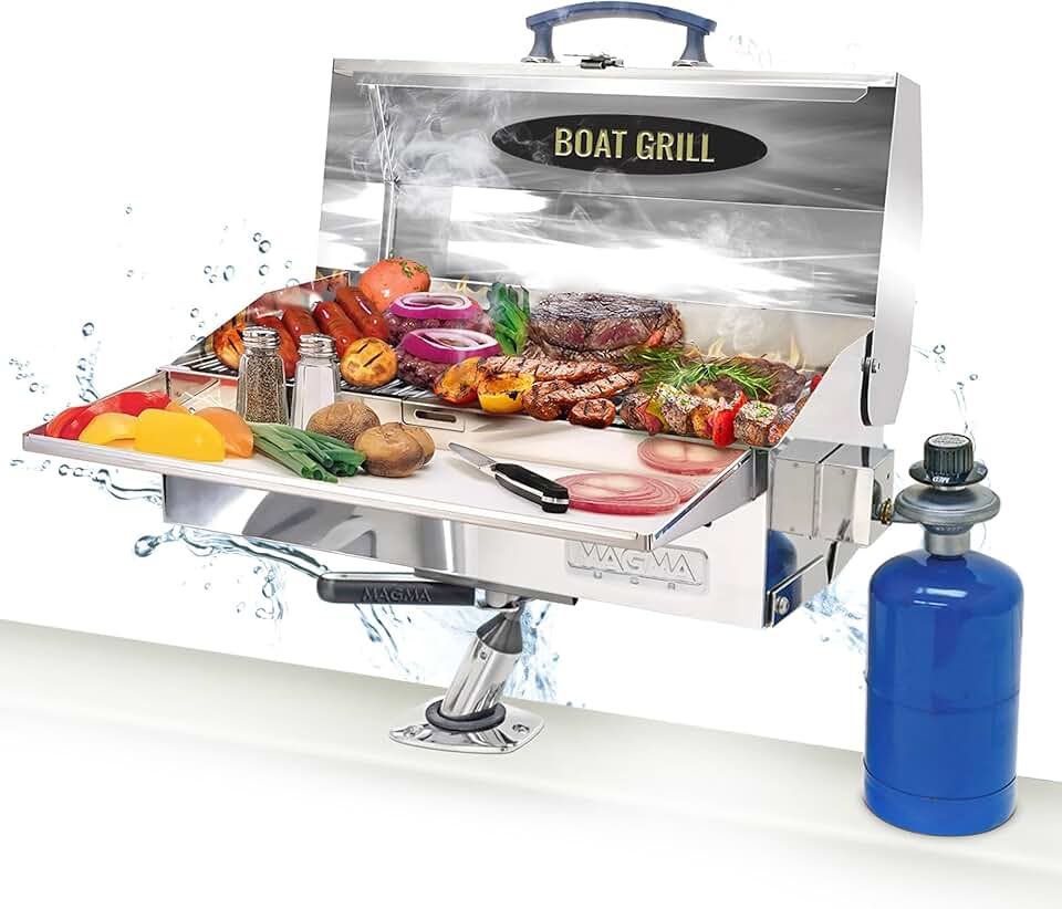 Magma Products A10-703 Marine Gas Grill, Adventurer Series, Cabo
