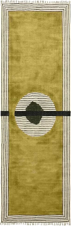 12' Square Rug Kilim Rug Solid Rug Green & Black Cotton Dhurrie Indoor Outdoor Rug Flatweave Rug High Traffic Area Bedroom Bedside Custom Mat Dining Table Doormat