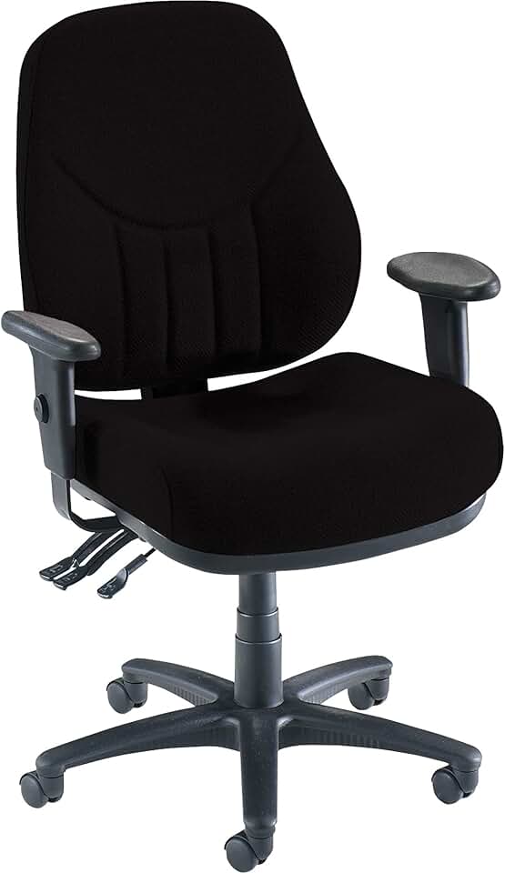 Lorell Chair, High-Back, Black