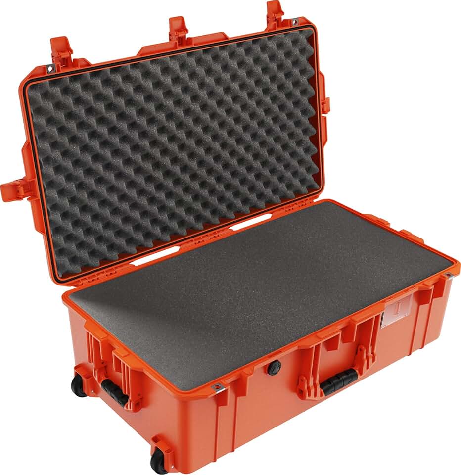 Pelican Air 1615 Case with Foam - Orange