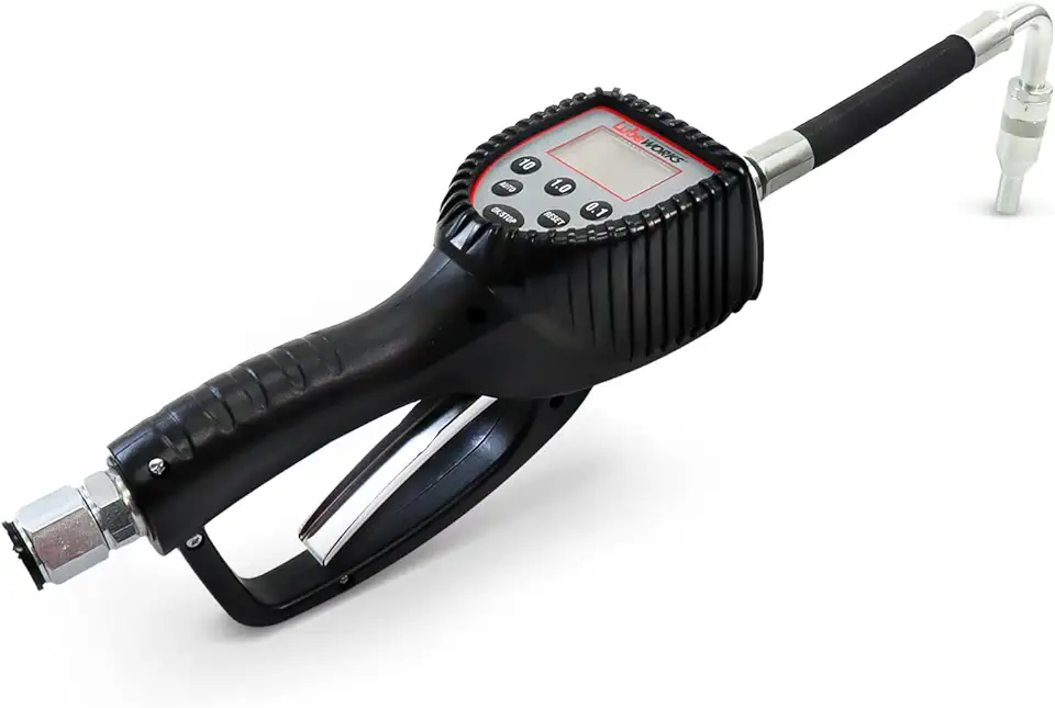 Oil Control Valve Meter Nozzle Preset Digital 10 Gpm / 35 Lpm Heavy Duty Air Operated Pneumatic 1/2