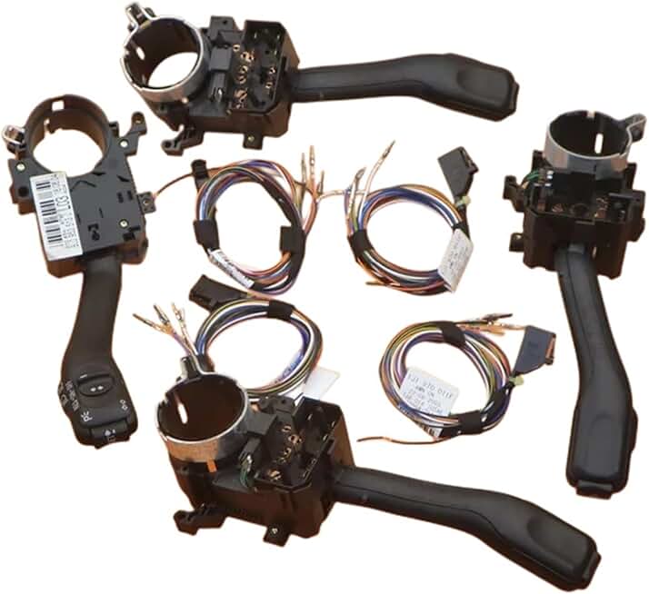 4 x Cruise Control Turn Signal Switch Stalk Cable Set A3 A6 C5 TT RS6 Fabia Leon 8L0 953 513 J 1J1 970 011 F