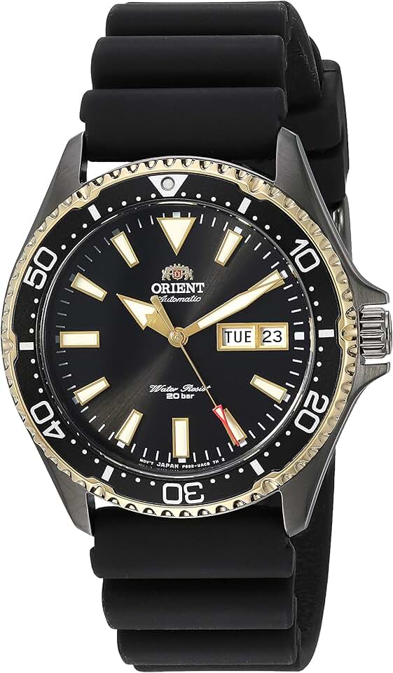 Orient Men's Kamasu Stainless Steel Japanese-Automatic Diving Watch