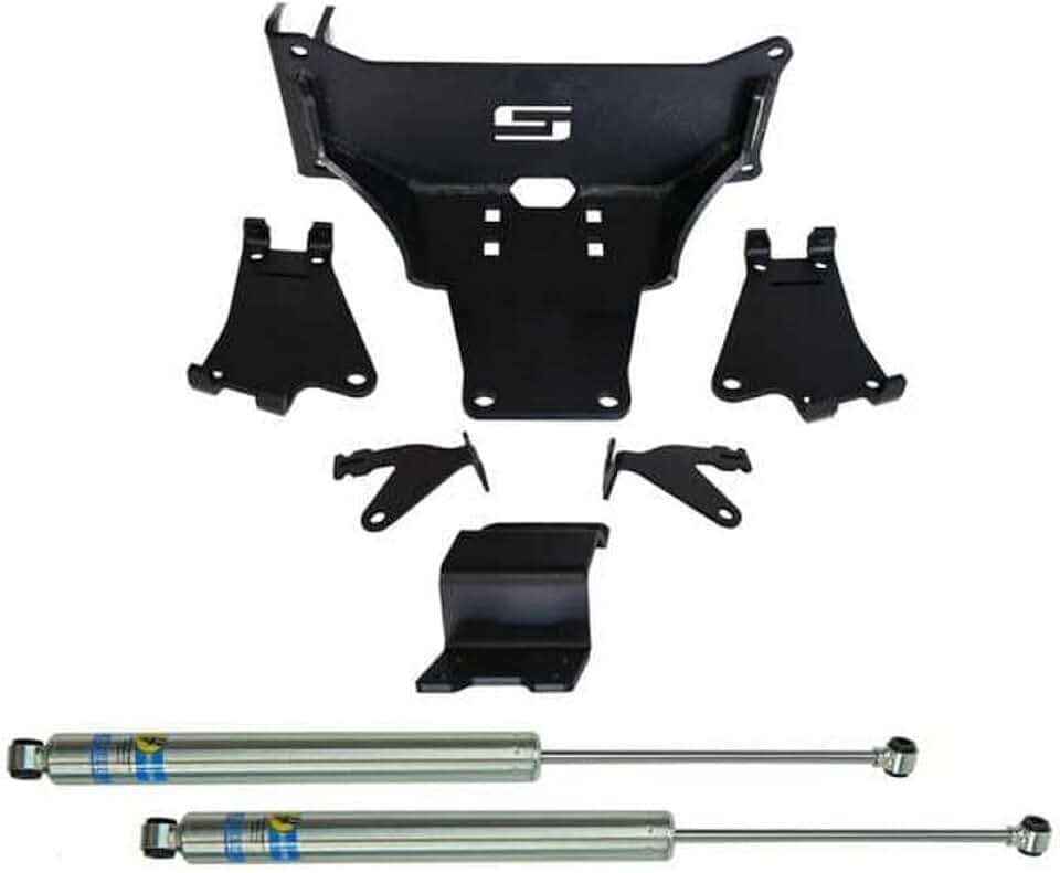 Superlift Dual Stabilizer Kit for Ford F-250/F-350 | Bilstein 5100 Series Cylinders | 92742 | Fits 2005-2022 Ford F-250 / F-350 with No Lift to Any Lift Height