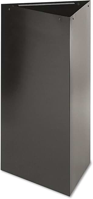Safco Products 9552Bl Trifecta Waste Receptacle 34