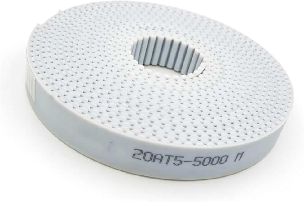Open Synchronous Belt AT5 Open Synchronous Belt Width 10/15/20/25/30mm Polyurethane Steel PU AT5 Timing Belt Pulley 3D Printer Belt(50Meters,15mm)