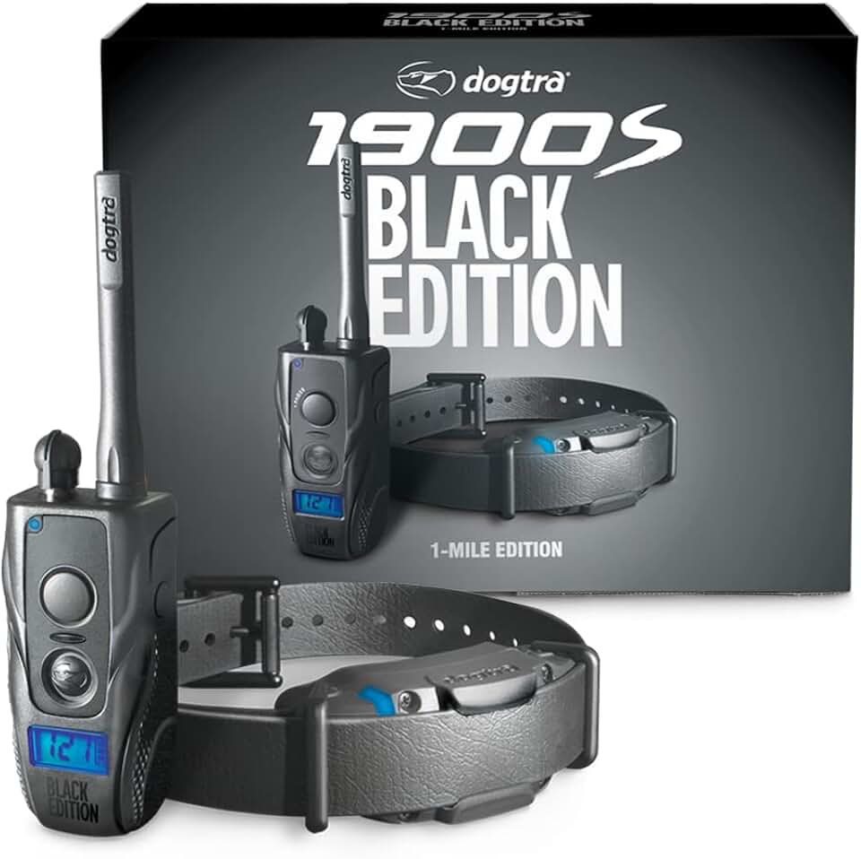 Dogtra 1900S 3/4-Mile Edition Dog Training System, Black