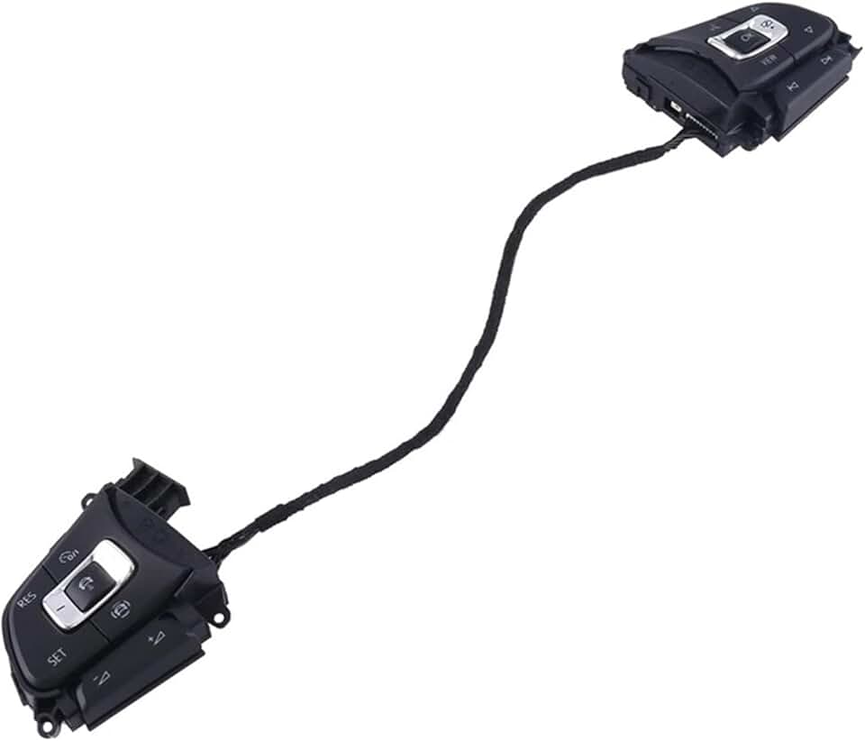 KIRYU 5NG959442A 5NG 959 442 A Car Steering Wheel Button with Acc Button Compatible with Tiguan L Compatible with Tiguan II 2017-2020