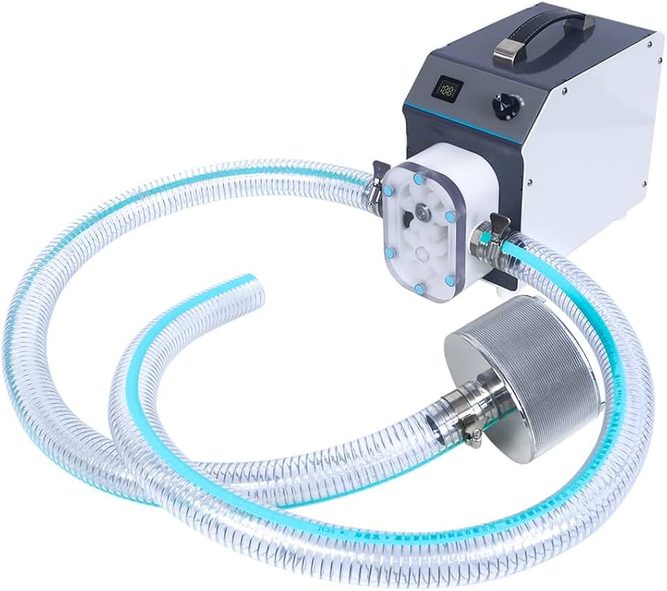 Honey Filter Transfer Pump with Filter Screen 120 Mesh, Pumping Processing Filter Machine for Honey,Tomato Paste Viscosity Liquid