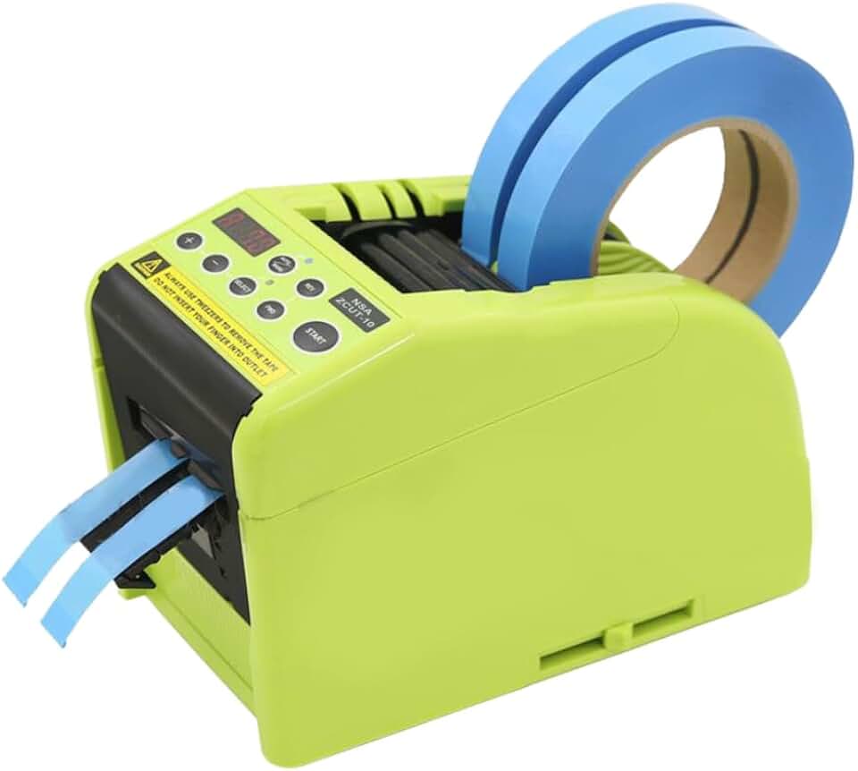 Automatic Tape Dispenser ZCUT-10 Free to Set Up 6 Different Tape Length and Memory Cutting in Circle