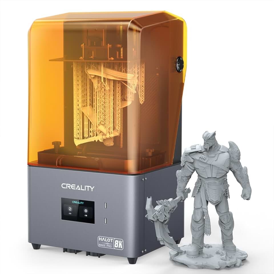 Creality Halot-Mage Pro Resin 3D Printer, 170mm/s Hyper Speed Printing, 8K Resolution 10.3