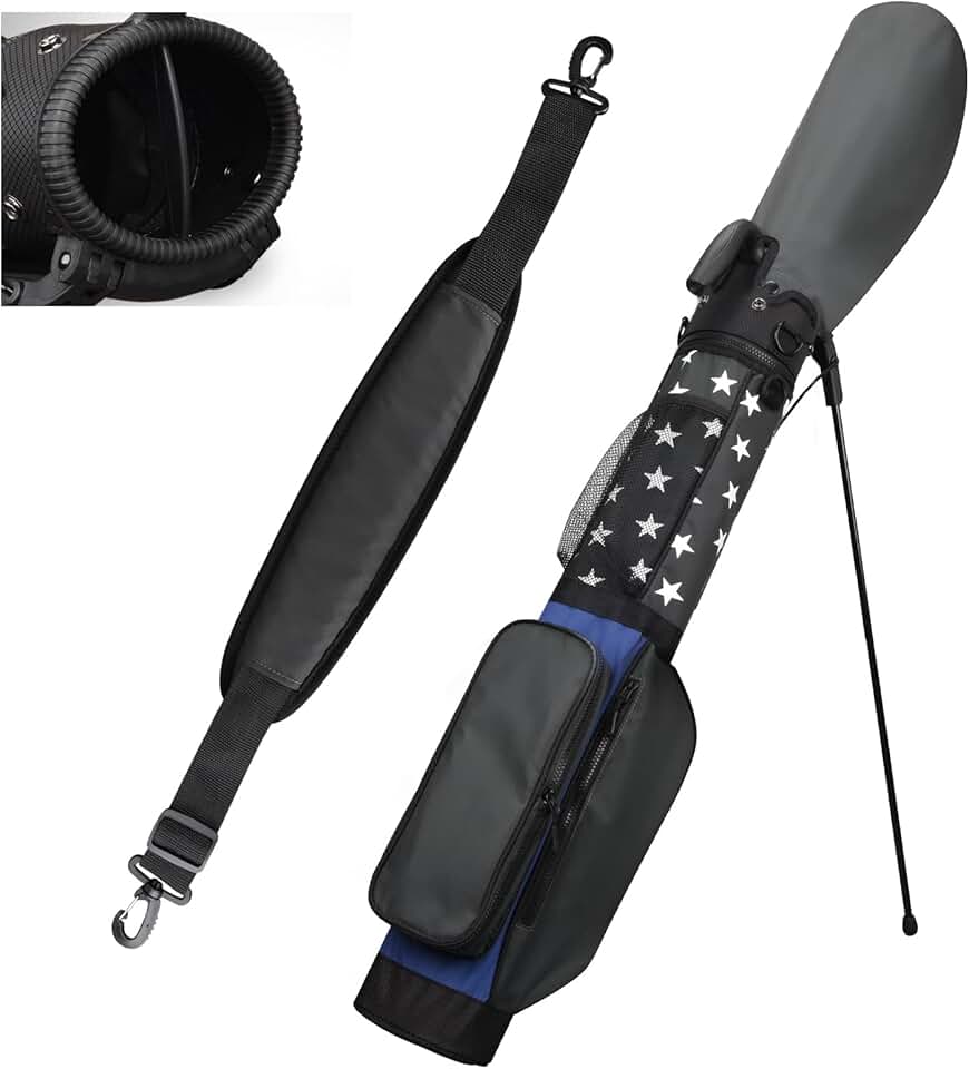 Craftsman No Golf Carry Bags Blue Grey & Stars