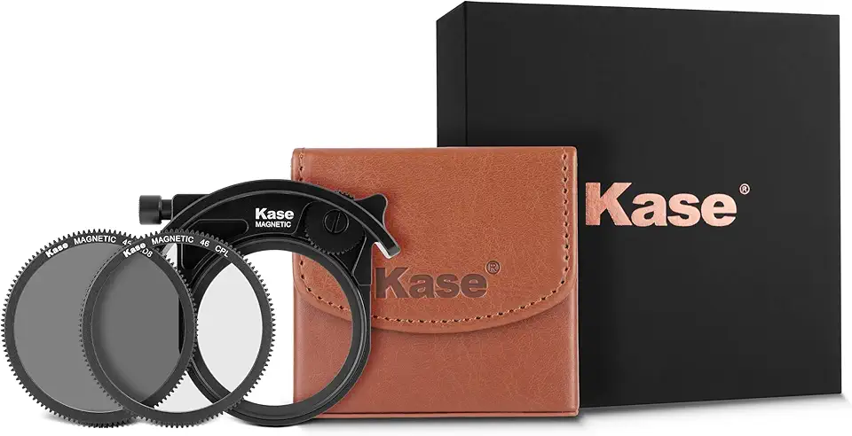 Kase Tele Drop in Slot Filter Kit Includes Magnetic Wolverine Holder, CPL & ND8 for Nikon Z 800mm f/6.3 VR S / 400mm f/2.8 TC VR S Lens